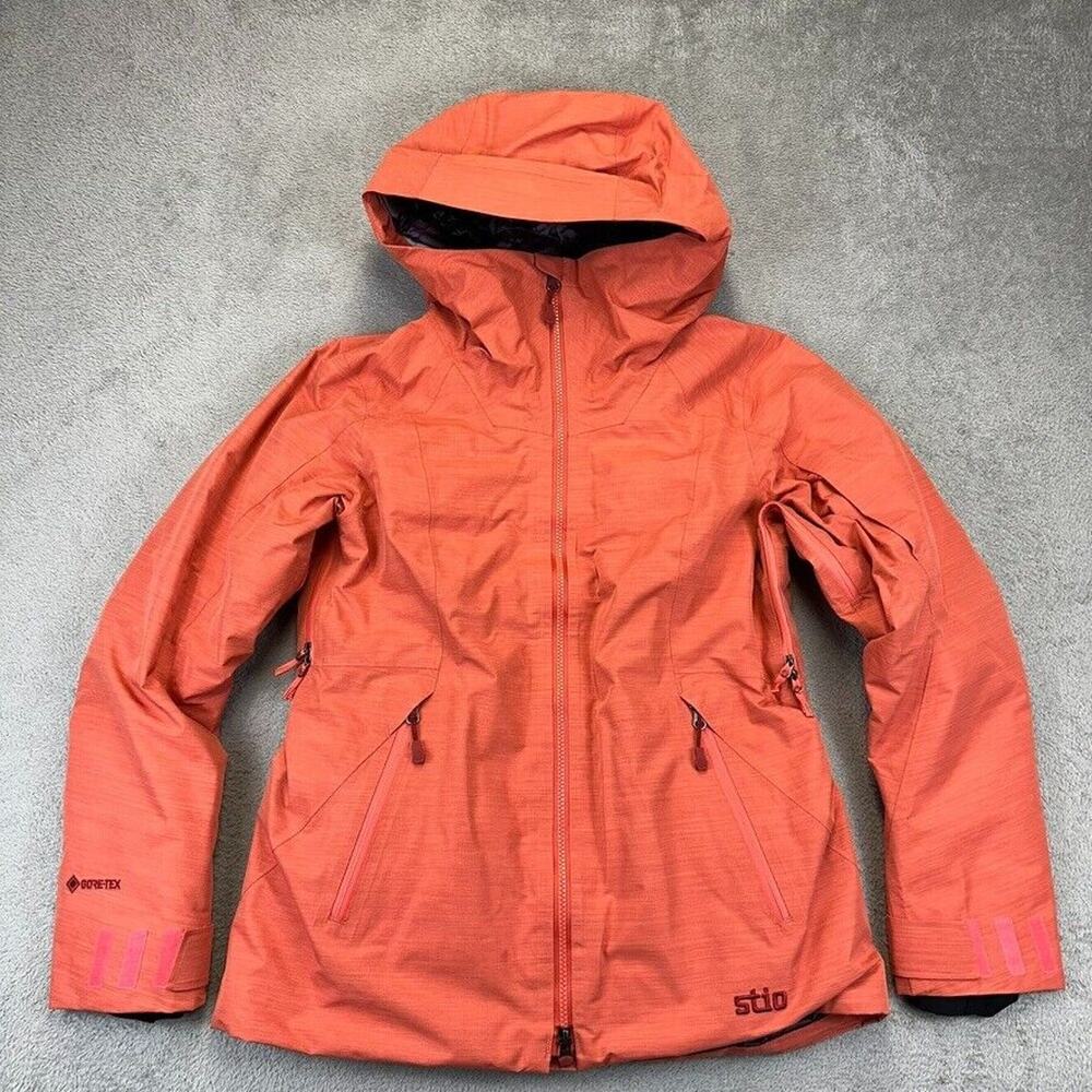 Stio Vibrant Orange Ski Jacket